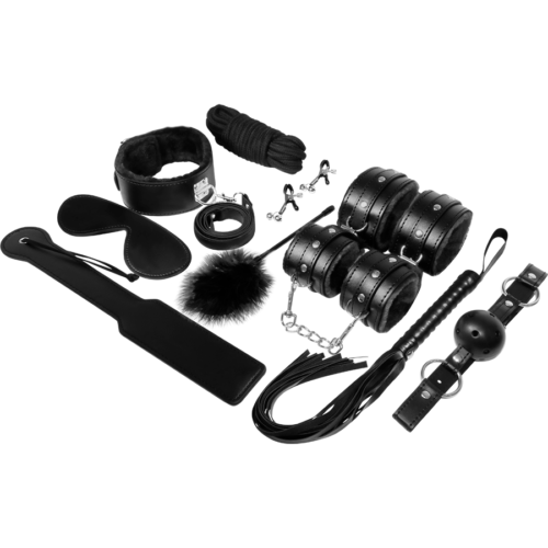 Kit fétichiste série noire accessoires