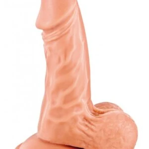 Gode réaliste avec testicules et ventouse