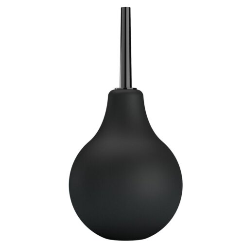 Poire à lavement noire