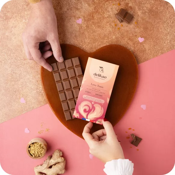 Chocolat aphrodisiaque Love tonic