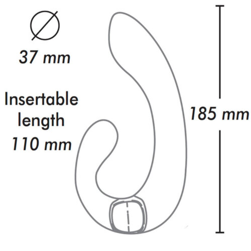 Double stimulateur Miyo taille