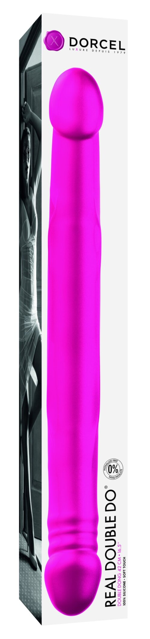 Double Gode Real Double Do Magenta 2