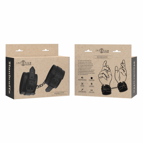 Menottes en cuir vegan