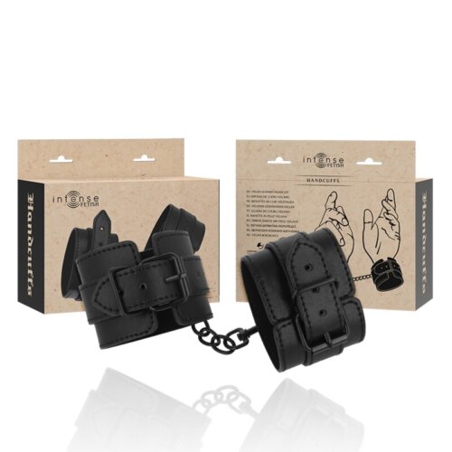 Menottes en cuir vegan