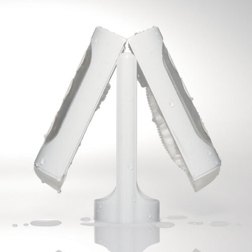 Flip hole blanc