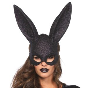 Masque de lapin à paillettes