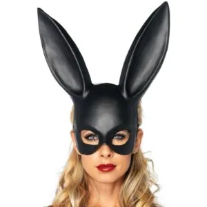 Masque de lapin noir