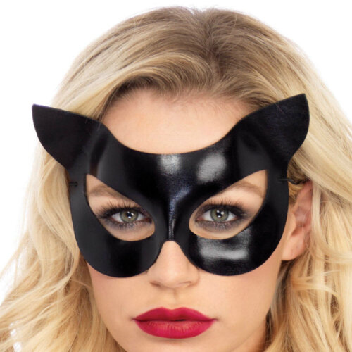 Masque de chat en vinyle