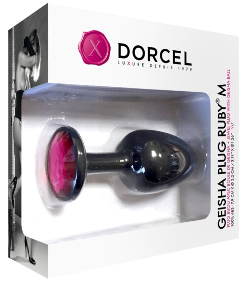 Plug Bijou Geisha Diamond Rubis 4