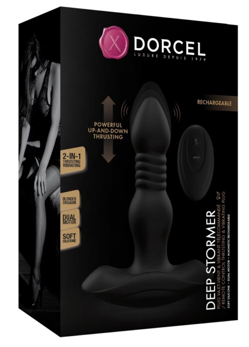 Plug vibrant Deep Stormer Dorcel boite