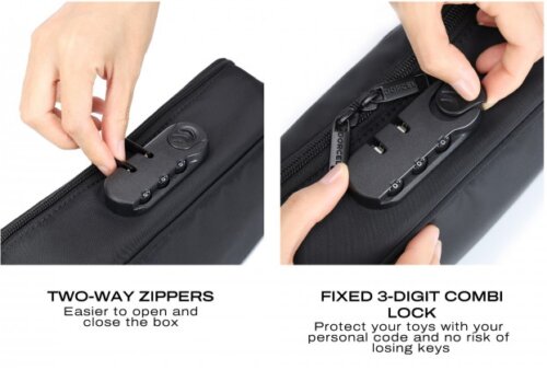 Pochette de transport Discreet Box Dorcel 3