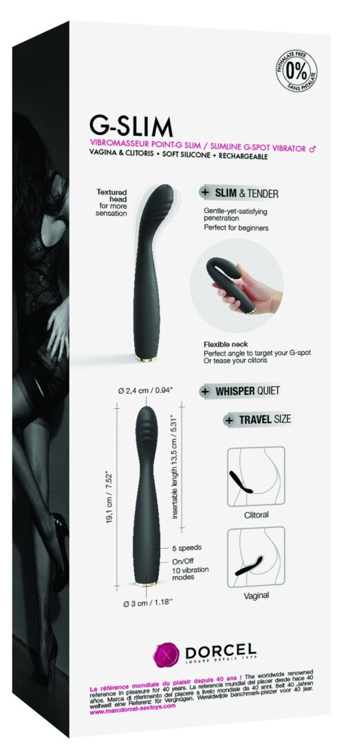 Vibrolasseur point Dorcel G-Slim