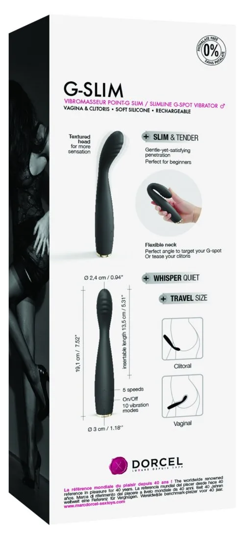 Vibrolasseur point Dorcel G-Slim