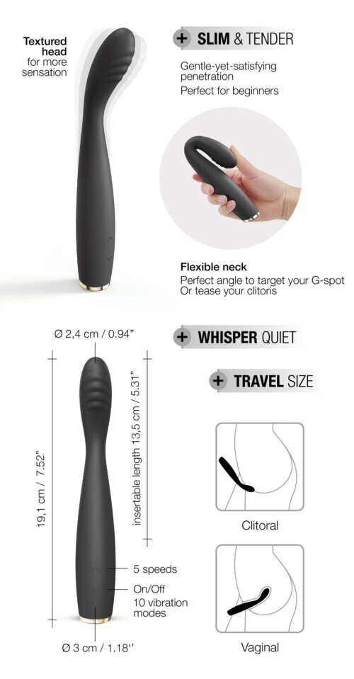 Vibrolasseur point Dorcel G-Slim