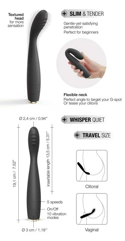 Vibrolasseur point Dorcel G-Slim