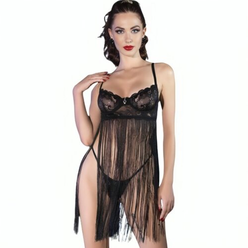 CHILIROSE - CR 4496 NUISETTE NOIR L/XL