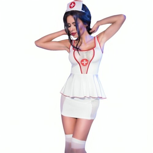 Costume d'infermière CHILIROSE - CR 4160 L/XL 4