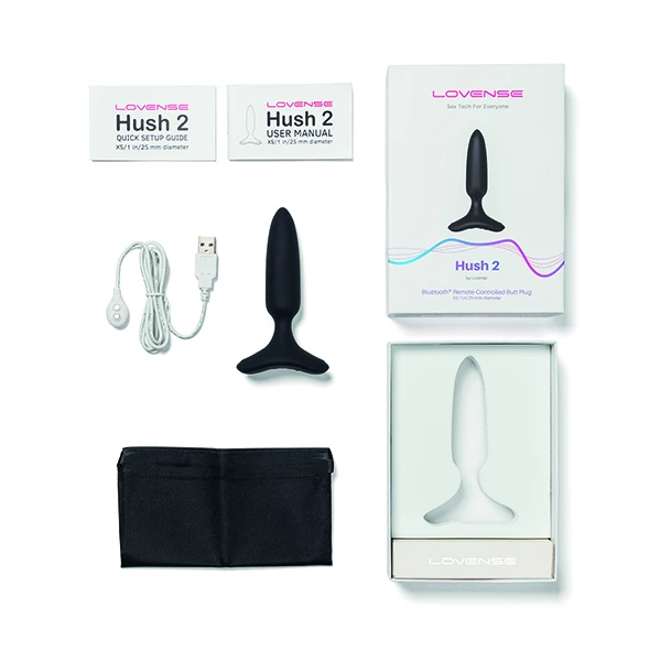 Lovense Hush 2 boite accessoires test