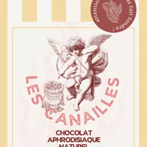 Chocolat aphrodisiaque blanc les canailles