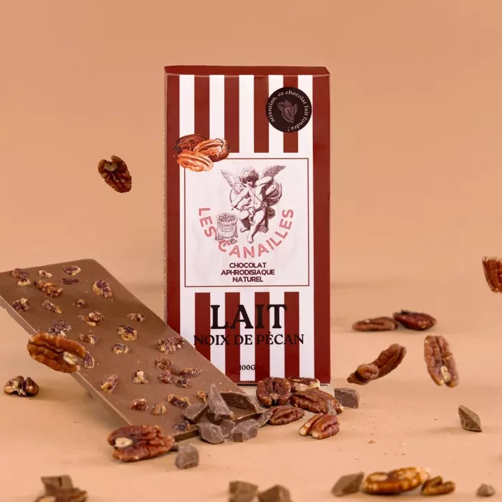 Chocolat aphrodisiaque lait noix de pécan Les canailles HD