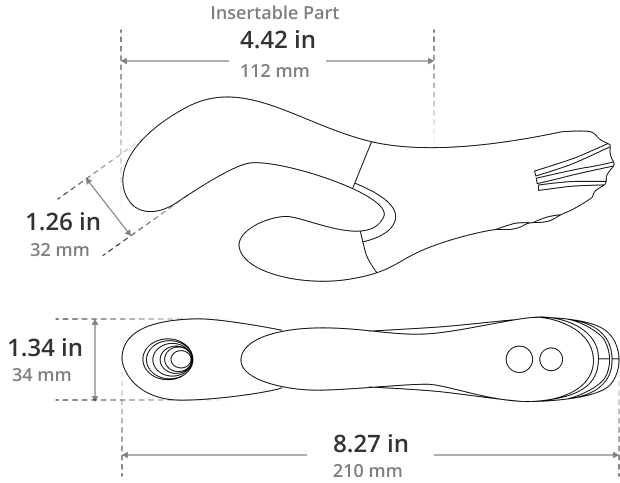 Lovense Osci 3 taille