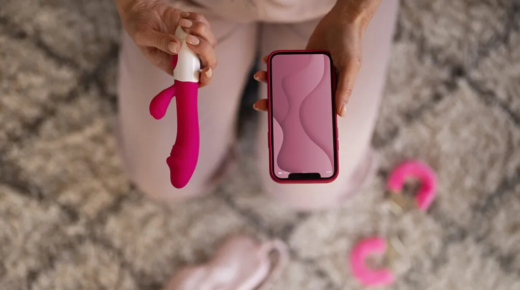 Vibromasseur à distance