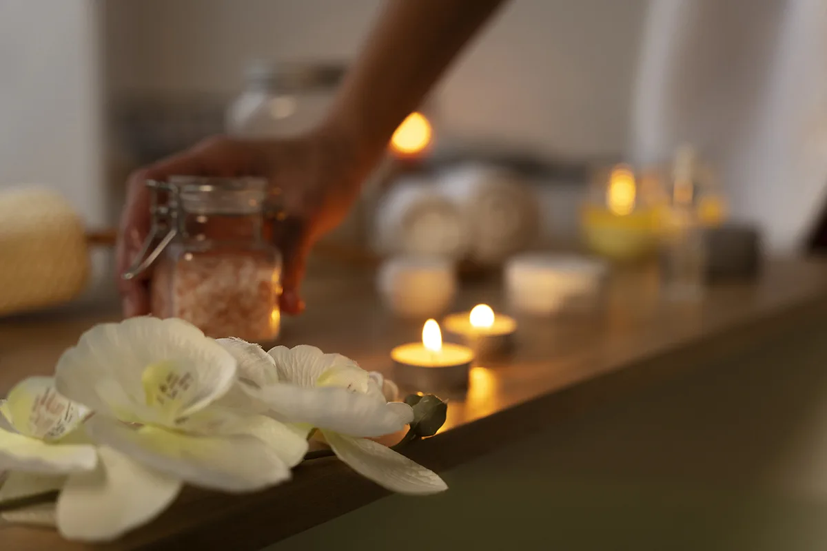 Bougie de massage