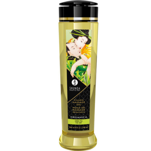 Coffret Shunga Jardin Edo Bio huile de massage