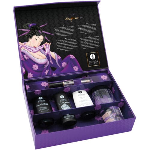 Coffret Shunga Naughtier produits cosmétiques