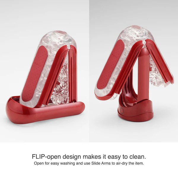 Tenga FLIP ZERO RED & WARMER SET support