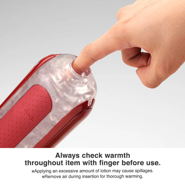 Tenga FLIP ZERO RED & WARMER SET trou