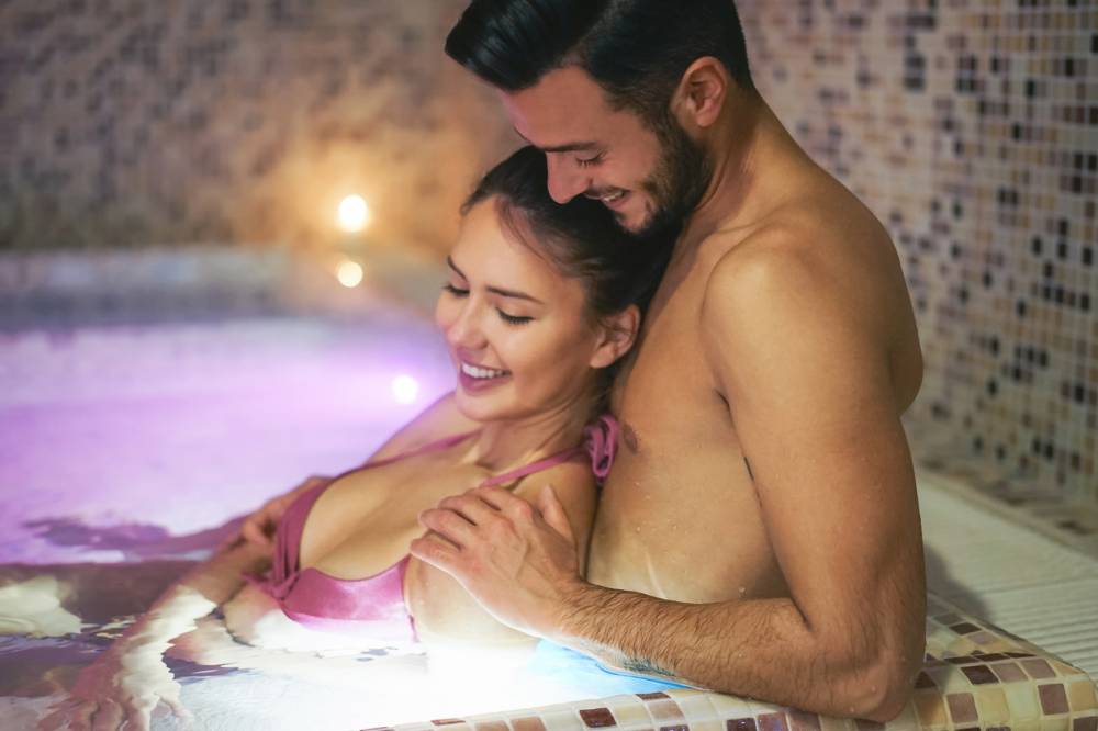 ambiance romantique bain sensuel